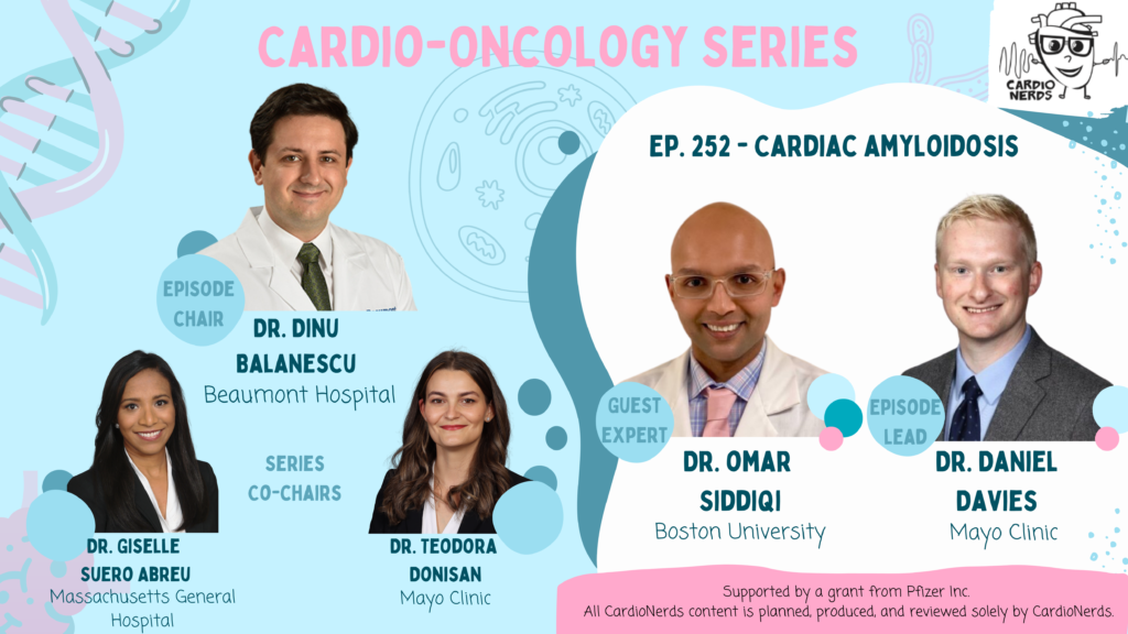 252. Cardio-Oncology: Cardiac Amyloidosis with Dr. Omar Siddiqi